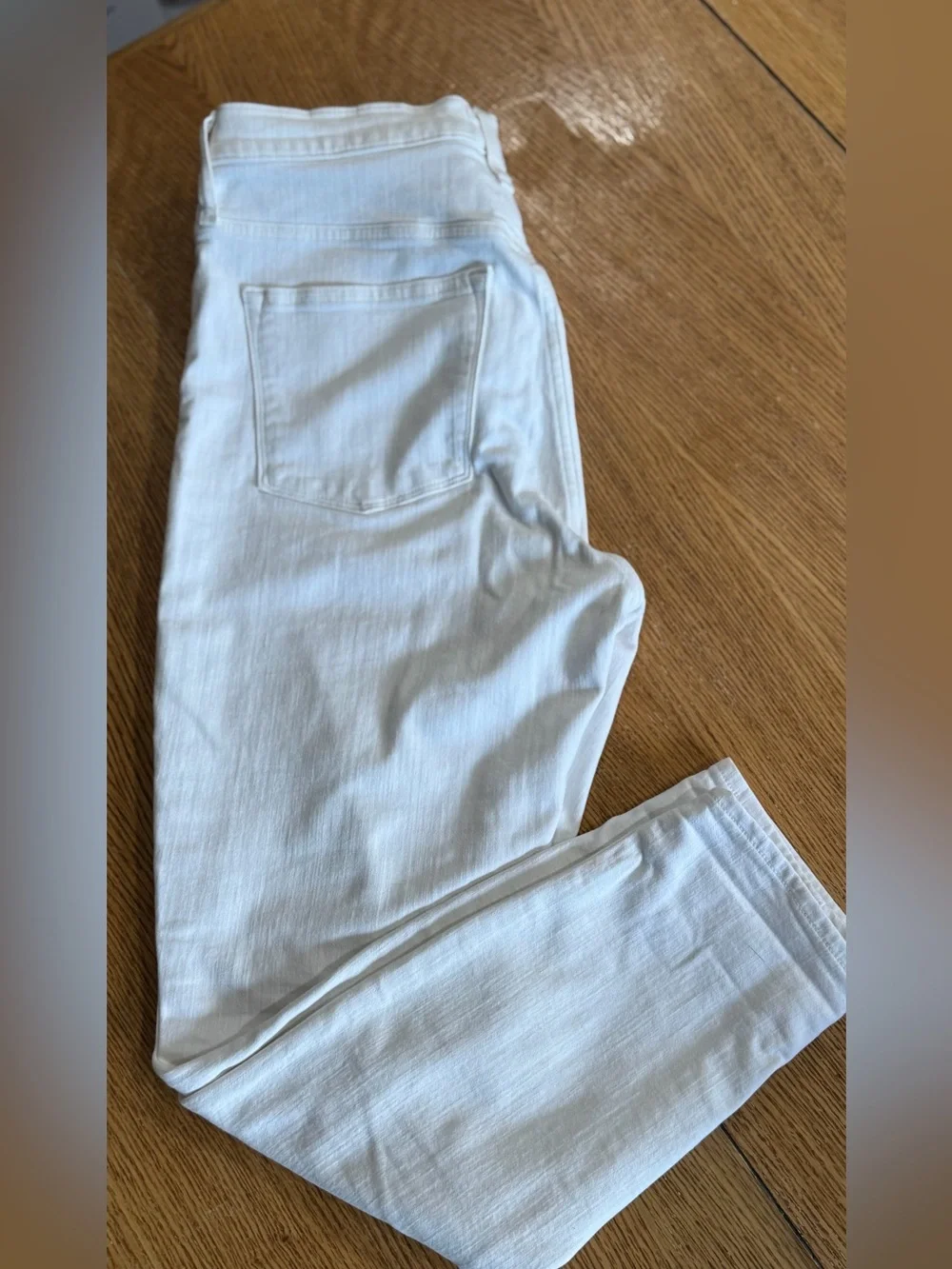 J. Crew Women's High-Rise Jeans — White